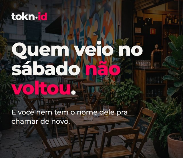 Peça da tokn.id: quem veio no sábado não voltou